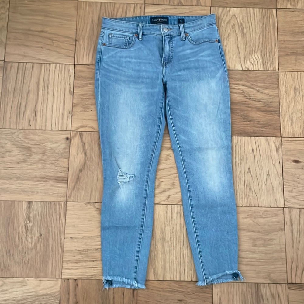 Lucky brand Ava crop Jean